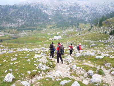 017-Abstieg zur Lavarellahuette